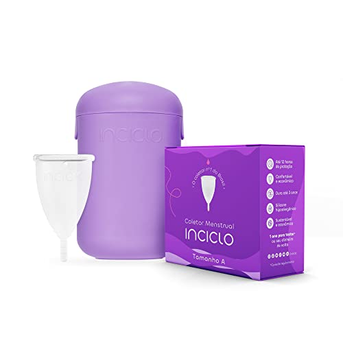 Coletor Menstrual Inciclo + Cápsula Esterilizadora Lavanda (A (a partir de 30 anos e ou com filhos))
