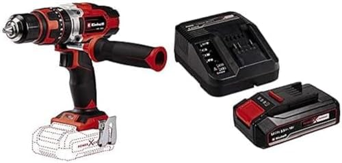 Einhell Taladro Percutor Te-Cd 18 48 Li-I-Solo Power X-Change 18 V, 23 Ajustes De Par, 2 Velocidades, Función De Taladrado De Impacto, Control De Velocidad, Led, Con Batería 2.5 Ah Y Cargador Einhell Taladro Percutor Te-Cd 18 48 Li-I-Solo Power X-Change 18 V, 23 Ajustes De Par, 2 Velocidades, Función De Taladrado De Impacto, Control De Velocidad, Led, Con Batería 2.5 Ah Y Cargador