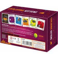 Galápagos Jogos Jogo de Cartas Exploding Kittens: Para a Galera, Multicolor