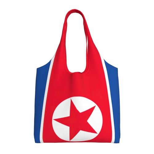 Tote bag imprimé drapeau coréen, le sac shopping des mères actives