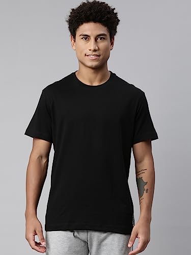 Levi's Men's Cotton Plain Regular Fit T-Shirt (Pr679313_Black Xl) - Image 2 thumbnail