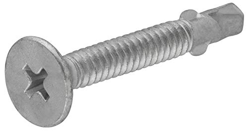 Vis auto-perceuse Hillman 47717 pour fixer le plancher bois de remorque sur châssis en acier