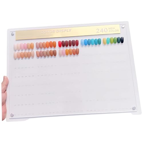 Présentation d'ongles 240 couleurs pour classer facilement vos capsules