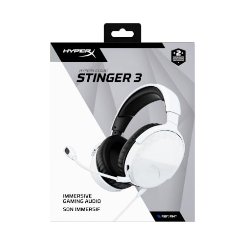 HyperX Cloud Stinger 3 GAM HS PS - Blanc