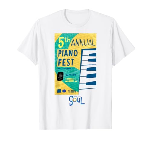 T-shirt Soul Disney Pixar en coton de qualité supérieure sérigraphié