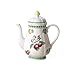 Villeroy & Boch 1022810100 French Garden Fleurence Coffeepot, 42.25 oz, White/Multicolored