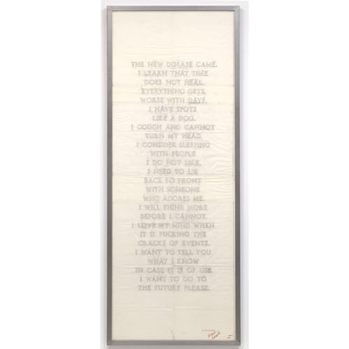 Toile roulée LAMENTS ARTICULOZY grand format 101,6 x 127 cm
