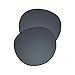 EZReplace Lenses Replacement for Prada VPR 50ZD 51mm Sunglasses (Polarized Lenses) - Fits Prada VPR 50ZD 51mm Frame (Mirror Black)