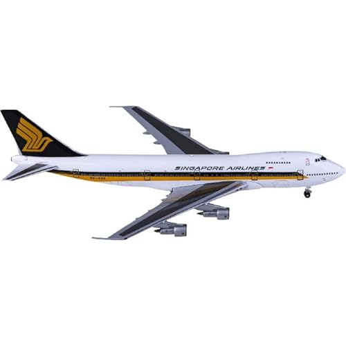 Avión coleccionable 747-200 Singapore Airlines escala 1:400 para decorar tu oficina