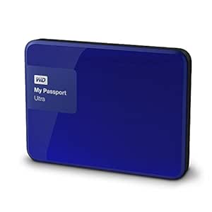 Western Digital My Passport Ultra 2TB Portable External Hard drive (Blue)