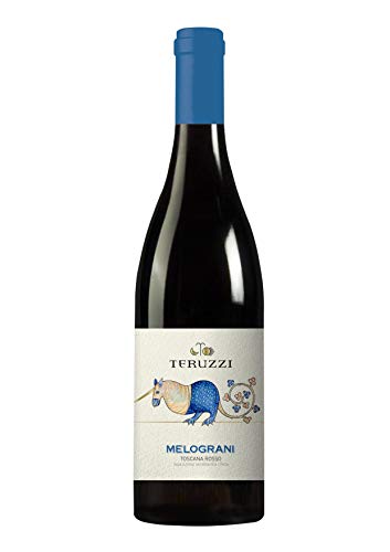 Teruzzi Melograni di Toscana, Sangiovese, Petit Verdot, mittlerer Rotwein, Plant...