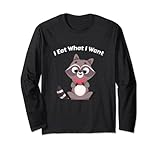 Photo Gallery i eat what i want i procione ragazze ragazzi bambini maglia a manica Photo Gallery i eat what i want i procione ragazze ragazzi bambini maglia a manica