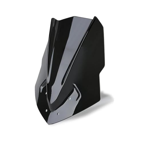 Pare-Brise Moto pour Yamaha MT125 de 2015 à 2020 Saute-Vent Noir Avant