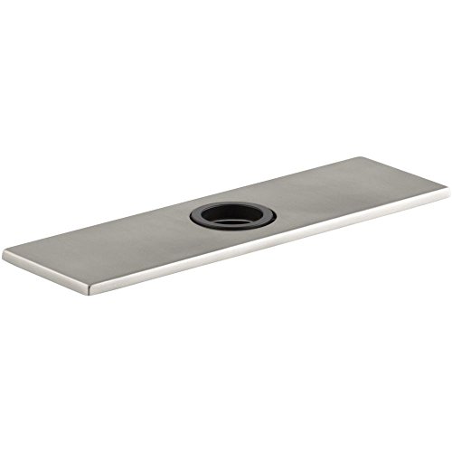 KOHLER Optional 8" Escutcheon Square Plate for Insight(TM) Faucet, Polished Chrome - image 1