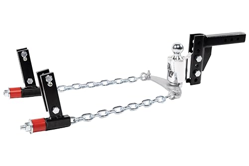 Image of Andersen Hitches Weight Distribution Hitch 2 Inch Shank 6 Inch Drop 2-5 /16 Inch Ball 14K GTWR 4-3 /8 Inch Brackets Anti-Sway