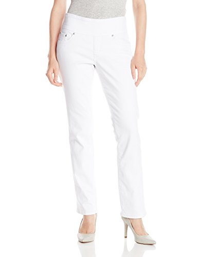 Jag Jeans Women's Petite Peri Straight Pull on Jean