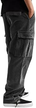 Mannen Outdoor Cargo Pant Lichtgewicht Tactische Broek Wandelen Jogger Klassieke Fit Multi Zakken, Zwart, 3XL