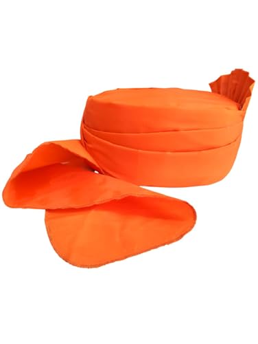 Image of BookMyCostume Traditional Indian Turban, Safa & Pagdi Collection - Ethnic Royal Headwear, Cultural Event & Fancy Dress Costumes | Ideal for Barati, Folk Dance & Themed Functions for Boys, Men & Adults