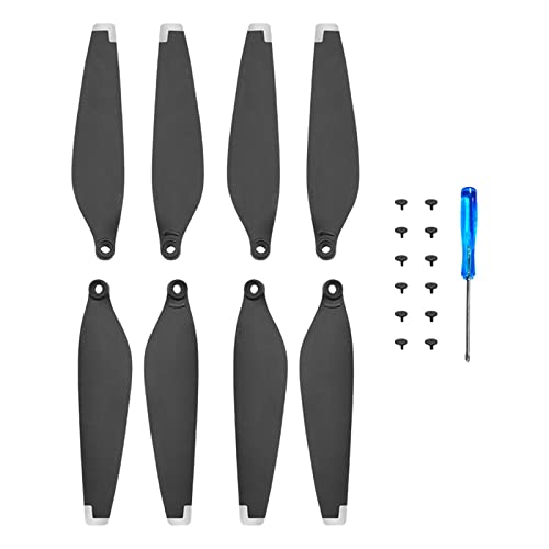 Newmind 4Pieces Propellers Silver Edge Spare Blades for DJI Mavic Mini 3 Pro Drone Accessories