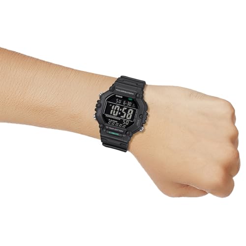 Image of Casio AE-1600HX-1BVDF Digital Black Watch Unisex (D437)