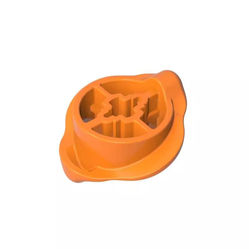 XYEIUGO Gobricks GDS-1494 35188 Gear Shifter, Orange, 50 pcs Brick Parts