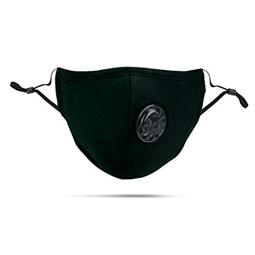 TBSDQLTEV - Pasamontañas antipolvo, unisex, reutilizable, lavable