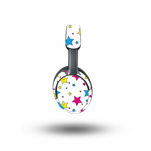Image of MightySkins Skin Compatible with Bose QuietComfort Ultra - Smiley Stars | Protective, Durable, and Unique Vinyl Decal wrap Cover | Easy to Apply, Remove, and Change Styles