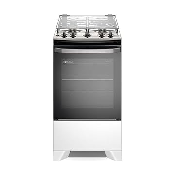 Fogão Electroluz 4 Bocas Efficient com PerfectCook Branco (FE4IB) Bivolt