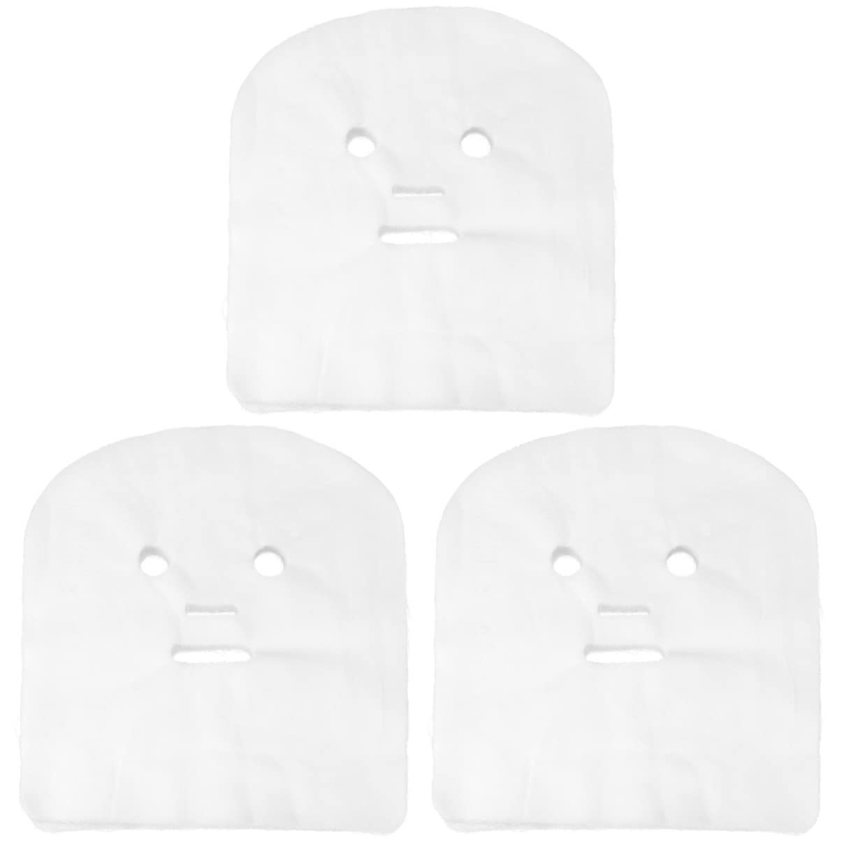 FOMIYES 3er-sets Gesichtspapier-blattmaske Hautpflege-gesichtsgaze Feuchtigkeitsspendende Gesichtstücher Zur Faltenreduzierung 100 Stück * 3
