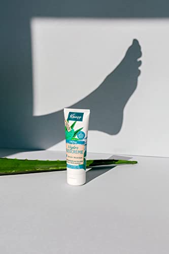 Fußcreme Kneipp Hydro, Aloe Vera & Wasserminze 75 ml