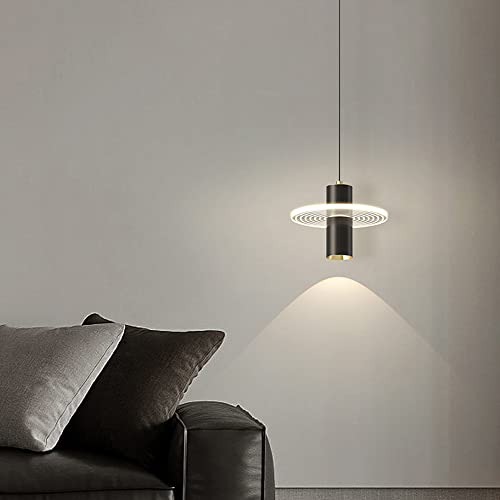Luminaire suspendu cuivre atmosphère intimiste, mini lustre LED design pour nid douillet