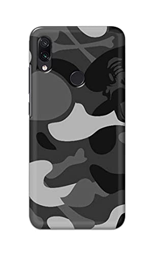 Image of Printed Hard Back Cover Case for Mi Redmi Note 7 | Mi Redmi Note 7 Pro | Mi Redmi Note 7S Back Cover (Army Pattern) -702