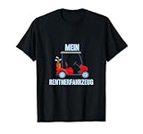 Mein Rentnerfahrzeug Golf Caddy Golfer Golfplatz Rente T-Shirt