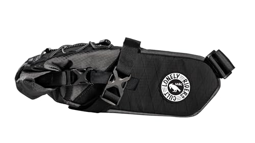 ULAC RADTAIL GT Water Resistant Large Capacity Bike Seat Pack, Bicycle Saddle Bag Pouch for Cycling (Onyx, 5.8L)