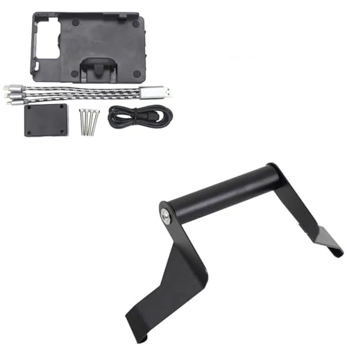 Support de téléphone portable pour guidon de moto Tiger Gen 3 fixation GPS