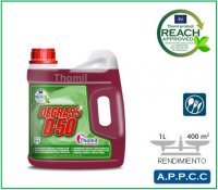 DEGRASS D-50 DESENGRASANTE DE SUPERFICIES Y PLANCHAS EN FRÍO Desengrasante alcalino concentrado para limpieza de grasas muy incrustadas. Garrafa 4lt (1) Cover