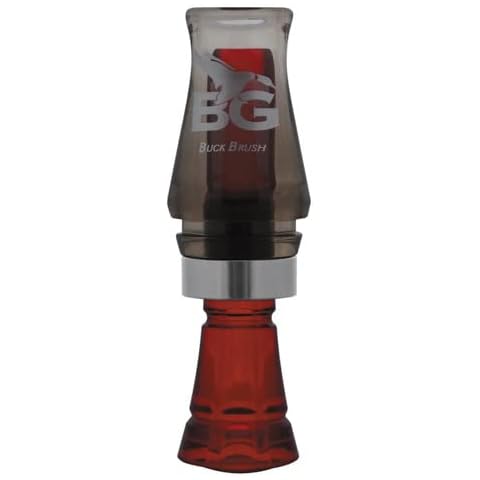 Buck Gardner Calls Buck Brush Duck Call - Smoke/Black Cover