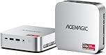 ACEMAGIC Mini PC Ryzen 3300U (Beats N150/N97，Up to 3.5 Ghz), 16GB RAM 256GB SSD Mini Desktop Computers Office Home Business HTPC Proxmox, Triple 4K Display, WiFi, BT, USB-C, DP, Type-C PD, HDMI 2.1