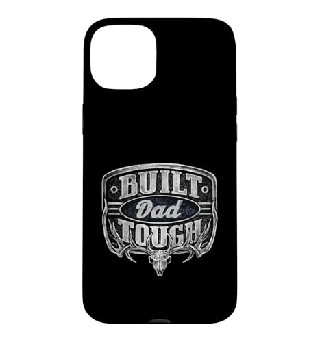 Built Dad Tough American Funny 4th Of July �X�}�z�P�[�X iPhone 15 Plus �p