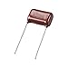 uxcell CBB21 Metallized Polypropylene Film Capacitors 630V 0.47uF for Electric Circuits Energy Saving Lamps Pack of 5