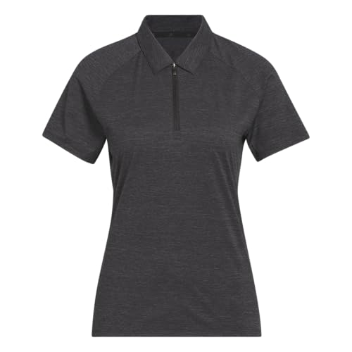 adidas Women's Ultimate365 Heather Twistknit Polo Shirt