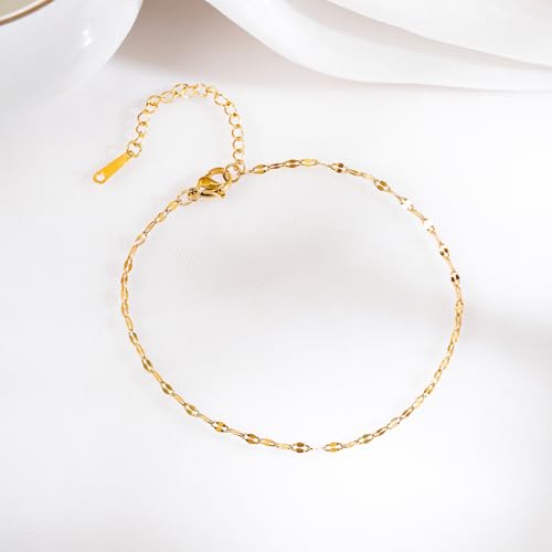 Image of Rubans Demi Fine Stainless Steel Bracelet Waterproof Gift for Women & Girls