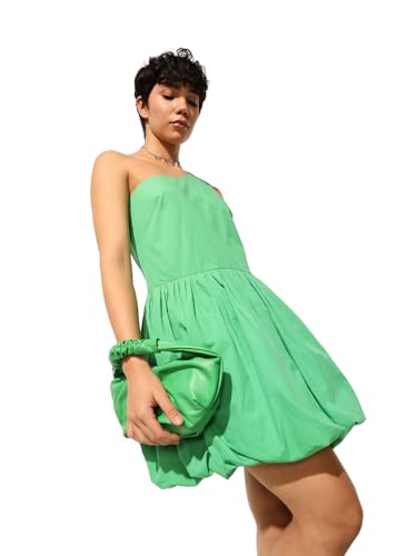 Image of ONLY Women's One Shoulder Balloon Mini Dress