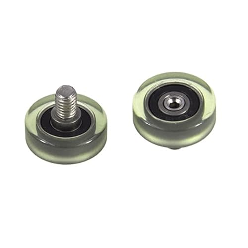 Roulement caoutchouté PU62522-7C2L8M6 haute résistance filetée - 4
