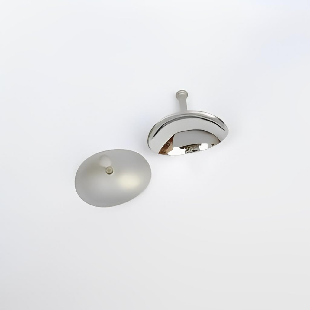 Reusable Metal Eye Shields for Laser Procedures – 2 Pieces
