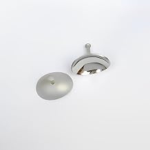 Corneal Eye Shield Protector, Stainless Steel with Suction Pump, 29mm X 21mm Large