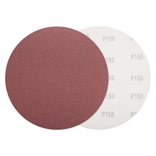 HARFINGTON 5pcs Disques Ponçage 10po 150 Grain Papier Sablé