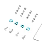 MLWSKERTY 4pcs/Set Computer Hülle Lüfter Teil Desktop Stromversorgungsversorgung Langer...