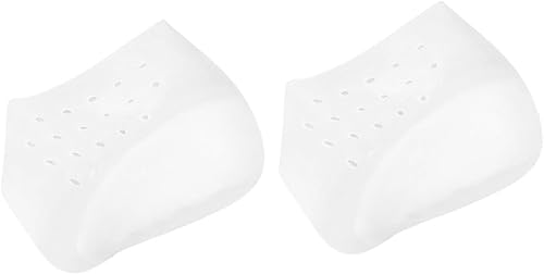 Miniatura 3 de Exceart Par de plantillas de elevación de zapatos, almohadillas de talón de media altura, plantillas invisibles de silicona para zapatos para