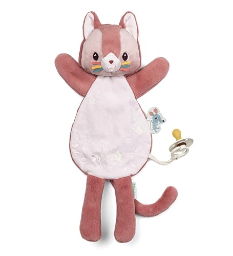 LILLIPUTIENS - Marionnette Doudou Phosphorescent – Jeanne Le Chat - Jouet Doux pour Sommeil...